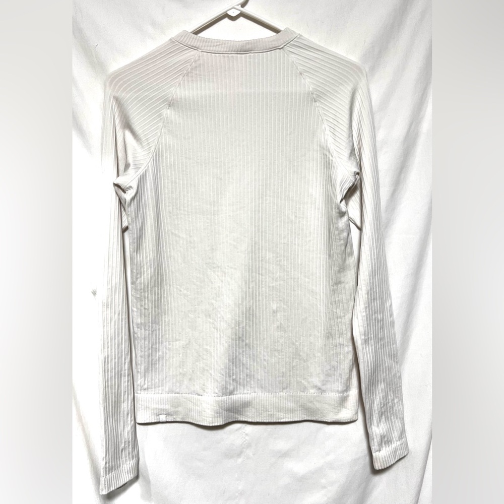 Lululemon Rest Less Crewneck Long Sleeve Pullover Running Layering Thumb Holes - Picture 10 of 12